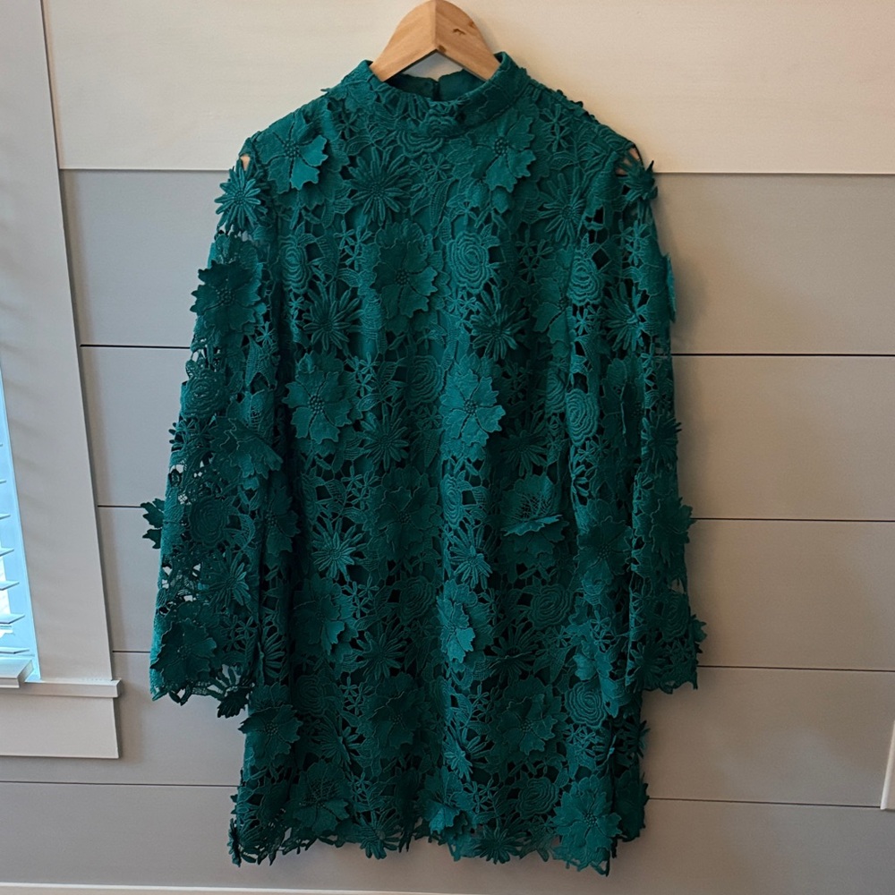 Flying Tomato Emerald Green Dress NWT